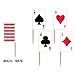 Playing Card Picks (asstd designs) Party Accessory (1 count) (50/Pkg)