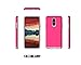 LG Stylo 4 Case,LG Q Stylus Case,Hybrid Defender Armor Case,Dual Layer Protective Cover Phone Case,Full Body Rugged Case,Non-slip Drop Protection Shock Proof Case for LG Stylo 4 / LG Q Stylus Hot Pink