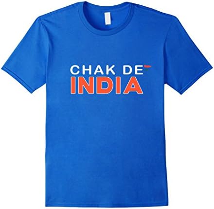 Men's Cricket T-Shirt India Medium Royal Blue
