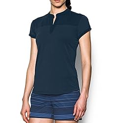 Under Armour Women's Threadborne Polo Shirt,Academy