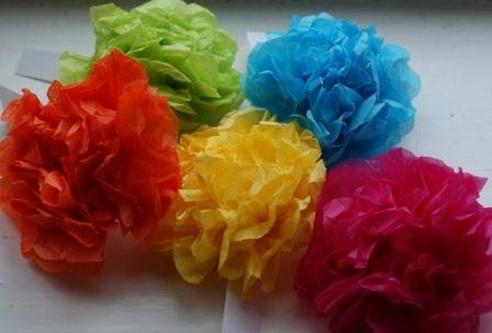 20 Medium 10 Tissue Paper Pompoms Kit Wedding Party Christening