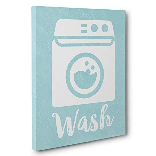 Wash Laundry Decor Canvas Wall Art Handmade
