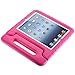 Afranker Ipad Mini/Mini 2 Shockproof Case Light Weight Kids Case Super Protection Cover Handle Stand Case for Kids Children for Apple Ipad Mini/Mini 2 Pink