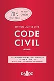 Code civil 2018 annoté. Édition limitée - 117e éd. by