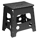 Superior Folding Stool 13 Inch Black