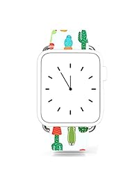correa de piel 42 mm., Apple reloj de piel genuino de reemplazo iWatch de diseño de la bandera, n 11