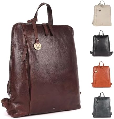 banuce italian leather small dual use convertible backpack shoulder bag Amazon.com: Banuce Italian Full Grains Leather Convertible Backpack Purse  for Women