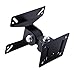 Happyjoy Universal Tilt & Swivel TV Wall Mount Bracket Slim For 10-25 Inch PC Monitor TFT LCD LED Plasma TV VESA 75-100mm