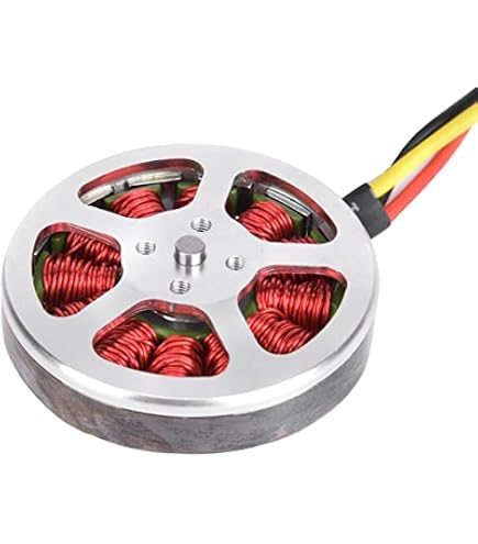 QWinOut Moteur Brushless Multiaxial 4108 580KV – 3-6S, Poussée 2000g, Pour Drone RC DIY, Hélicoptères Multicoptères