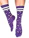 Saucey Socks If You Can Read This Please Bring Me Beer, Wine, Socks Men Women, Luxury Cotton, Great Gift (Medium, Wine - Purple)