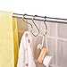 Greengoal 30 Pack Heavy Duty S Shaped Hooks, Rustproof Sliver Finish Steel Hooks Hangers for Kitchenware Pots Utensils Clothes Bags Towels Plants, Silver