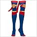 Superman Suit Up Over the Knee Cape Sock