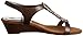 AK Anne Klein Women's Dustee Synthetic Wedge Sandal