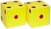 SI Manufacturing Giant Foam Dot Dice, 1 Pair