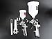 PowRyte 2-Piece HVLP Gravity Feed Air Spray Gun Kit