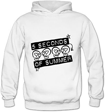 5 Seconds Of Summer Skull Logo Design Fashion Logo Hoodies For Women