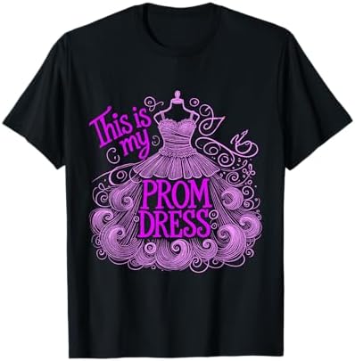 prom dress tshirt Prom Queen T-Shirt Dress: Costume Loungewear
