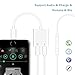 HanPro 2 in 1 Lightning Adapter, Headphone Audio and Charge Adapter, Dual Lightning Splitter for iPhone 7/7 Plus