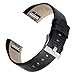 For Fitbit Charge 2 Bands, bayite Genuine Leather Replacement Wristbands for Fitbit Charge 2, Large Small 10 different colors
