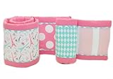 Pam Grace Creations Crib Bumper, Paris