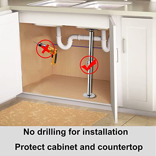 Upgraded Sink Repair Kit, Never Fall sink support kit system for fallen