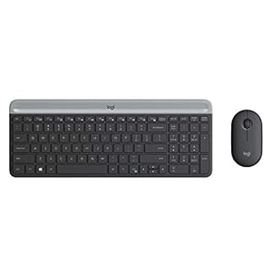 Logitech MK470 Slim Wireless Keyboard and Mouse Co Logitech MK470 Slim Wireless Keyboard and Mouse Co