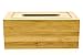 Intriom Bamboo Tissue Cover for Bathroom Dining Table Bedroom Office, Fits Kleenex 160 Count (Rectangle)