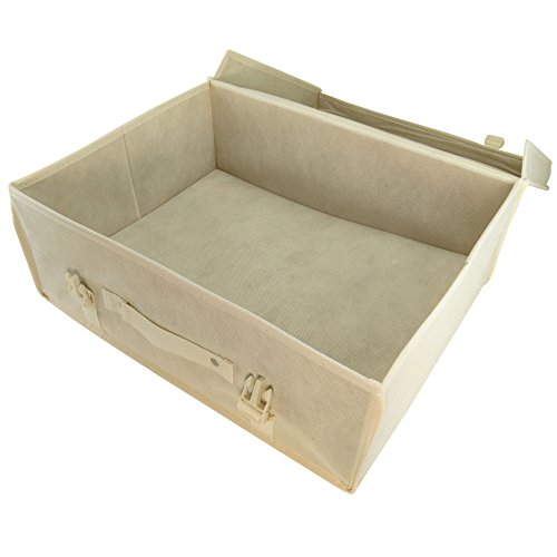 HANGERWORLD Ivory Wedding Dress Storage Box for Bridal Gown