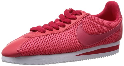 Nike Women's Wmns Classic Cortez BR , GERANIUM/LEGION RED-WHITE, 6 M US