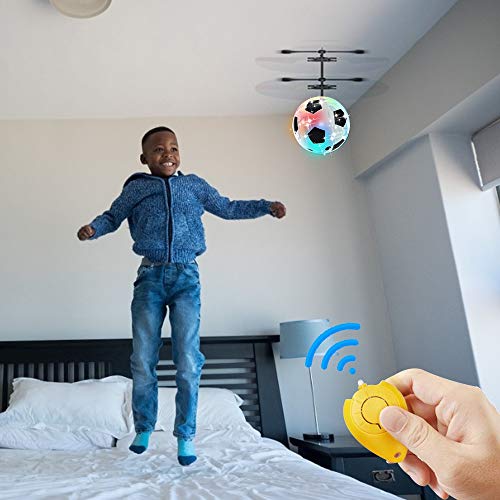 [2 Pack] Flying Ball Toys, Best Gifts for Kids Boys Girls Magic RC Flying Toys Helicopter Infrared Induction Drone with Remote Controller - Replace Screen Time with Healthy Family Fun (in 2 Packages) - Thumbnail 6