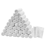 FlexTrek Premium 36-Pack 3 Inch Conforming Stretch Gauze Bandage Rolls - Latex Free - 3 x 4.1 Yards Stretched.