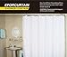Eforcurtain Ocean Pattern Bathroom Shower Curtain Fabric with Hooks, Starfish Pattern Waterproof Mould-proof Bath Curtain for Kids, 72-Inch By 72-Inch, Yellowish/Beige