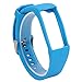 QGHXO Band For Polar A360/Polar A370, Soft Adjustable Silicone Replacement Wrist Watch Band For Polar A360/Polar A370 Watch (Blue)