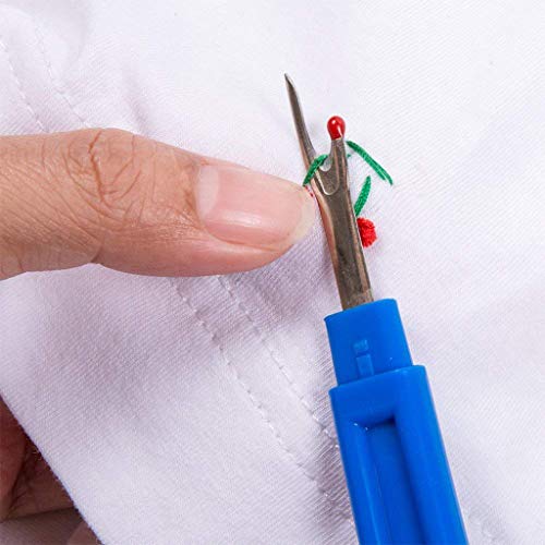 Eraimp Embroidery Tailor U Sewing Trimming Thread Clippers Scissors Cutter Nipper 8 Pieces Thread Seam Remover Stitch Unpicker Thread Cutter Tools Sewing Art Work,Threading,Needlework - Thumbnail 7