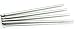 4 Pack Cocostraw for Bubba Hero 20 oz Silver Tumbler PerfectFIT 18/8 Stainless Steel Drinking Straws With Cleaning Brush
