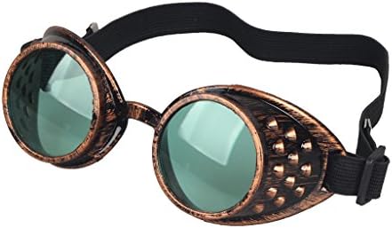 Careonline Fashion STEAMPUNK GOGGLES Glasses COSPLAY Sunglasses Eyewear Safty Goggles