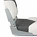 Leader Accessories Premium Folding Boat Seat White/Gray/Charcoal
