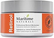 Canada's Premium Retinol Moisturizer for Face -Huge 120ml - Hyaluronic acid and vitamin A - anti aging ski