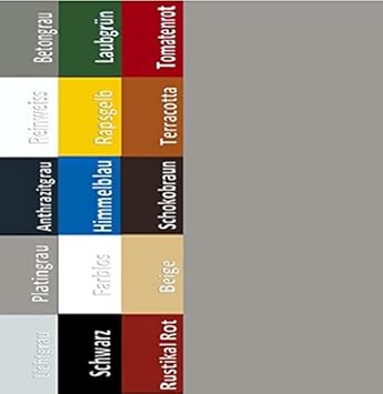 10,98EUR/L Bodenbeschichtung Bodenfarbe Boden Garagenfarbe Garagen Hallenfarbe Hallen Estrich Zement Farbe Platingrau 5L