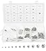 Swordfish 31311-450pc Metric Precision Chrome Steel Bearing Ball Assortment