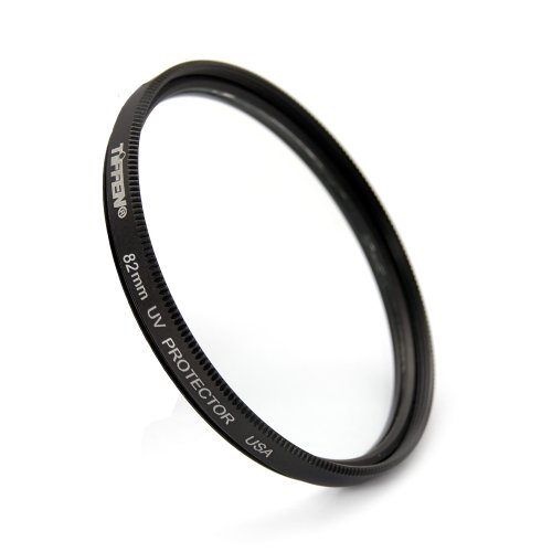 Tiffen 82UVP Slim 82mm UV Protection Filter for Camera Lens, Clear Optical Glass, Impact Resistant