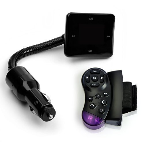 E-PRANCE New Wireless In-Car Bluetooth FM Transmitter for SD Card / USB Stick / Mp3 Players With Remote Control