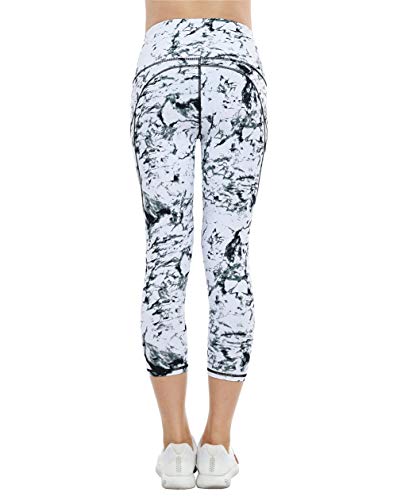 image for THE GYM PEOPLE Thick High Waist Yoga Pants with Pockets, Tummy Control