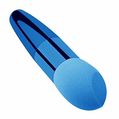 Zodaca Beauty Lollipop Cosmetic Brush, Makeup Foundation Concealer Blender Sponges For Liquid Cream Foundation, Blue