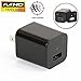 1080P Hidden Camera USB [newest model] WRD Wall Charger Spy Camera Adapter Motion Detection 32gb support [not included]
