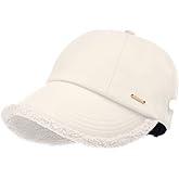 Women's Winter Baseball Cap, Plush Wide Brim Cold Weather Cap