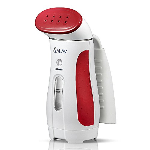 New TS-01 Red SALAV Travel Handheld Portable Garment Steamer Laundry Steamfast Compact Fabric Clothes