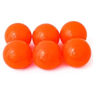 MyLec Street Hockey Balls, No-Bounce Hockey Balls, Perfect for Play at >60 Degrees F, Durable Construction, Roller…