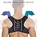 Posture Corrector for Women and Men/Breathable-Adjustable Concealed Back Straightener/Lumbar Support,Used to Relieve Upper Back Pain