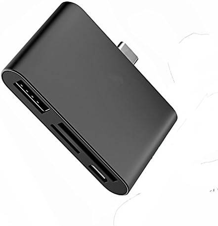 AUERTU USB 3.1 Type C to USB 2.0 Card Reader HUB, support OTG. maximum 10 Gbps, Charge and Transfer! Combo Multiport [4-in-1], Adapter to USB &amp; Micro USB, Card Readers for SD &amp; microSD